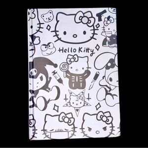 Hello Kitty Hardcover Thickened Authorized “Dark” Notebook
